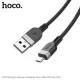 Кабель HOCO X109 Energy silicone charging data cable Micro 2,4A/1m. Black mag-6942007636223144043