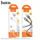 Кабель HOCO X109 Energy silicone charging data cable Micro 2,4A/1m. Black mag-6942007636223144043