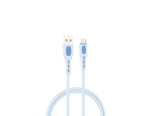 Кабель XO NB280 Jian Yan Series Micro Data Cable 1M 3A Синій mag-6920680858682140408