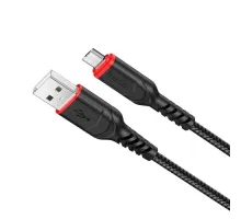 Кабель HOCO X59 Victory charging data for Micro 2,4A/1m. Black mag-6931474744890143973