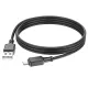 Кабель HOCO X101 Assistant silicone charging data cable Micro 1m. Black mag-6942007604055154183