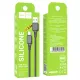 Кабель HOCO X101 Assistant silicone charging data cable Micro 1m. Black mag-6942007604055154183