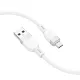 Кабель HOCO X109 Energy silicone charging data cable Micro 2,4A/1m. White mag-6942007636230144044