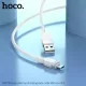 Кабель HOCO X109 Energy silicone charging data cable Micro 2,4A/1m. White mag-6942007636230144044