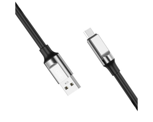 Кабель XO NB251 Android Liquid Silicone Rubber for Micro 6A/1m Чорний mag-692068084470857235