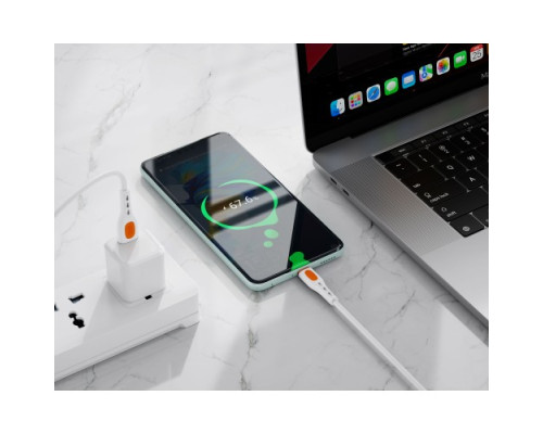 Кабель XO NB280 Jian Yan Series Micro Data Cable 1M 3A Білий mag-6920680858699140409