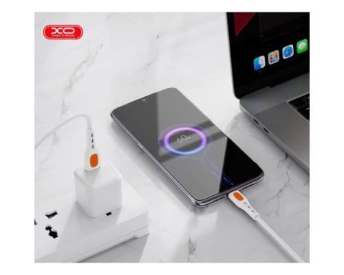 Кабель XO NB280 Jian Yan Series Micro Data Cable 1M 3A Білий mag-6920680858699140409