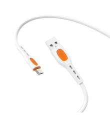 Кабель XO NB280 Jian Yan Series Micro Data Cable 1M 3A Білий mag-6920680858699140409