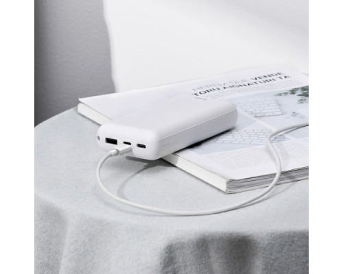 USB кабель Baseus Simple Wisdom Data Cable Kit USB to Micro 2.1A (2PCS/Set) 1.5m White TZCAMZJ-02 mag-6953156203334135373