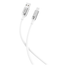 Кабель XO NB251 Android Liquid Silicone Rubber for Micro 6A/1m Білий mag-692068084471557236