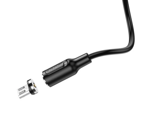 Кабель BOROFONE BX41 Amiable magnetic for Micro 2.4A/1m чорний mag-6931474738455138219