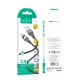 Кабель HOCO X109 Energy silicone charging data cable Micro 2,4A/2m. Black mag-6942007636308144046