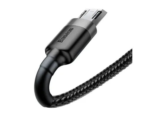USB кабель Baseus Cafule for Micro 1,5A/2m Black-grey CAMKLF-CG1 mag-6953156280366153221
