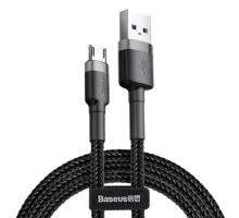 USB кабель Baseus Cafule for Micro 1,5A/2m Black-grey CAMKLF-CG1 mag-6953156280366153221
