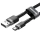 USB кабель Baseus Cafule for Micro 1,5A/2m Black-grey CAMKLF-CG1 mag-6953156280366153221