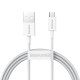 USB кабель Baseus Superior Series Fast Charging Data Cable USB to Micro 2A 1m White CAMYS-02 mag-6953156208490142686