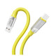 Кабель XO NB251 Android Liquid Silicone Rubber for Micro 6A/1m Жовтий mag-6920680844722139117