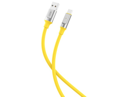 Кабель XO NB251 Android Liquid Silicone Rubber for Micro 6A/1m Жовтий mag-6920680844722139117