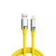 Кабель XO NB251 Android Liquid Silicone Rubber for Micro 6A/1m Жовтий mag-6920680844722139117