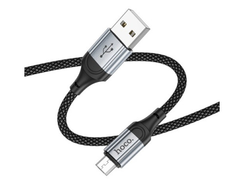Кабель HOCO X102 Fresh charging data cable Micro 1m. Black mag-694200760876358467