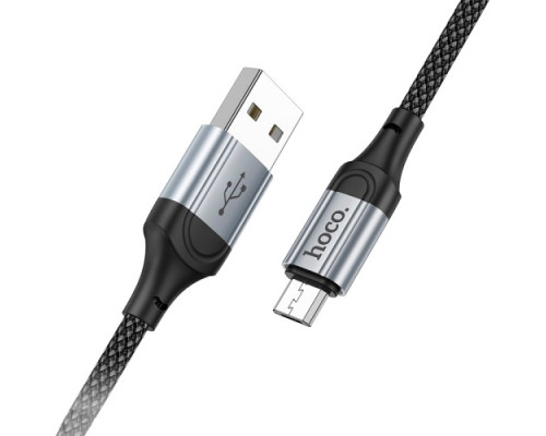 Кабель HOCO X102 Fresh charging data cable Micro 1m. Black mag-694200760876358467