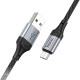 Кабель HOCO X102 Fresh charging data cable Micro 1m. Black mag-694200760876358467