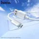 Кабель HOCO X107 Favor charging data cable Micro 3A/1m White mag-6942007626286144025