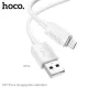 Кабель HOCO X107 Favor charging data cable Micro 3A/1m White mag-6942007626286144025