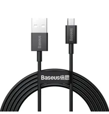 USB кабель Baseus Superior Series Fast Charging Data Cable USB to Micro 2A 2m Black CAMYS-A01 mag-6953156208483147504