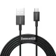 USB кабель Baseus Superior Series Fast Charging Data Cable USB to Micro 2A 2m Black CAMYS-A01 mag-6953156208483147504
