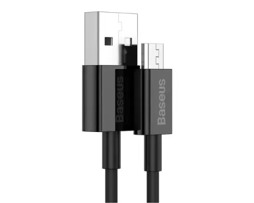 USB кабель Baseus Superior Series Fast Charging Data Cable USB to Micro 2A 2m Black CAMYS-A01 mag-6953156208483147504