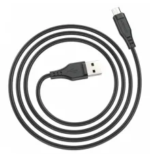 USB кабель ACEFAST C3-09 USB to Micro TPE charging data cable 1,2m Black mag-6974316280880153267