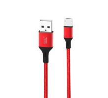 Кабель XO NB143 Braided data cable Micro 1m Червоний mag-69206808706771053