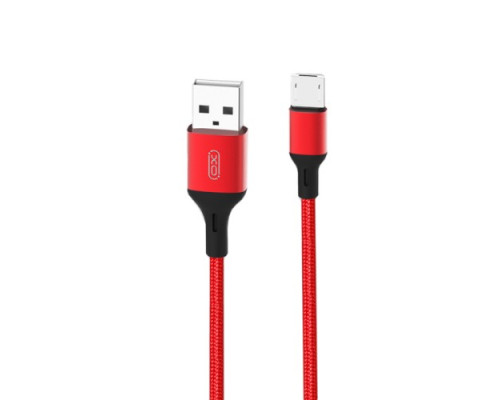 Кабель XO NB143 Braided data cable Micro 1m Червоний mag-69206808706771053