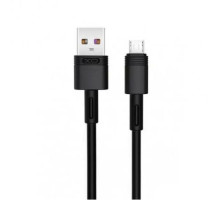 Кабель XO NB-Q166 fast charging usb cable for Micro 5A/1m Чорний mag-6920680875528136226