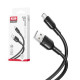 Кабель XO NB212 2.1A/1m for Micro Чорний mag-692068082780060098