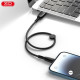 Кабель XO NB247 Suluo Series Portable Silicone for Micro with Cable Clip 6A/0,25m Чорний mag-69206808399571034