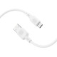 Кабель BOROFONE BX113 Lenny Silicone for Micro 2.4A/1m білий mag-6941991115424137620