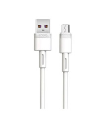 Кабель XO NB-Q166 fast charging usb cable for Micro 5A/1m Білий mag-6920680875535136227