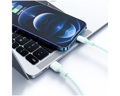 Кабель XO NB212 2.1A/1m for Micro Зелений mag-6920680828029990