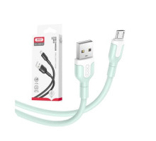 Кабель XO NB212 2.1A/1m for Micro Зелений mag-6920680828029990