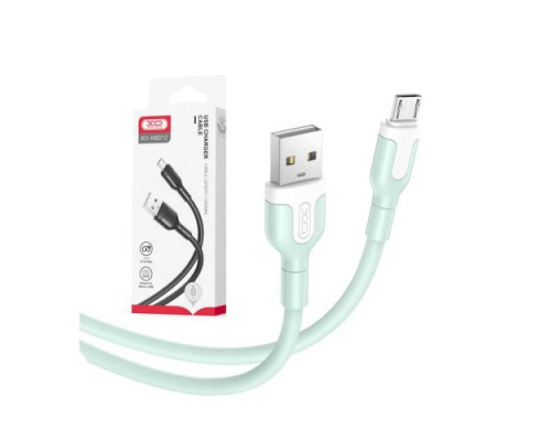 Кабель XO NB212 2.1A/1m for Micro Зелений mag-6920680828029990