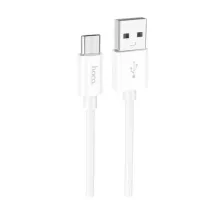 Кабель HOCO X87 Magic silicone charging data cable for Micro 2,4A/1m. White mag-6931474783226146037