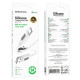 Кабель BOROFONE BX114 Structure Silicone for Type-C 3A/1m білий mag-6941991116896137631