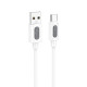 Кабель BOROFONE BX114 Structure Silicone for Type-C 3A/1m білий mag-6941991116896137631