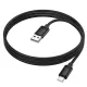Кабель HOCO X122 Benefit silicone charging data cable Type-C 3A/1m. Black mag-6942007662222154147