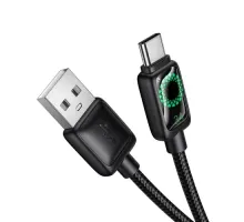 Кабель HOCO U146 Mundo charging data cable Type-C 1.2m. Black mag-6942007671385153049