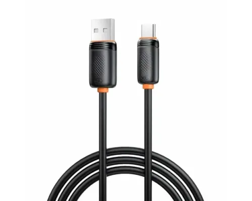 Кабель XO NB302 Shishishun Series Type-C 3A/1m Чорний mag-6975837587212147365