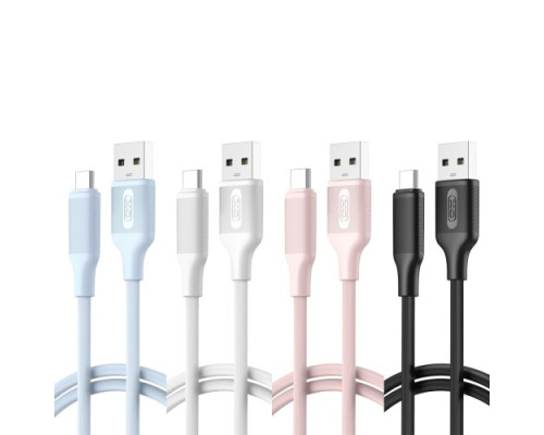 Кабель XO NB265 Minimalist Series Type-C Data Cable 1m Синій mag-692068085491260158