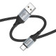 Кабель HOCO U110 charging data cable for Type-C/2,4A/1,2m. Blue mag-6931474770615139096